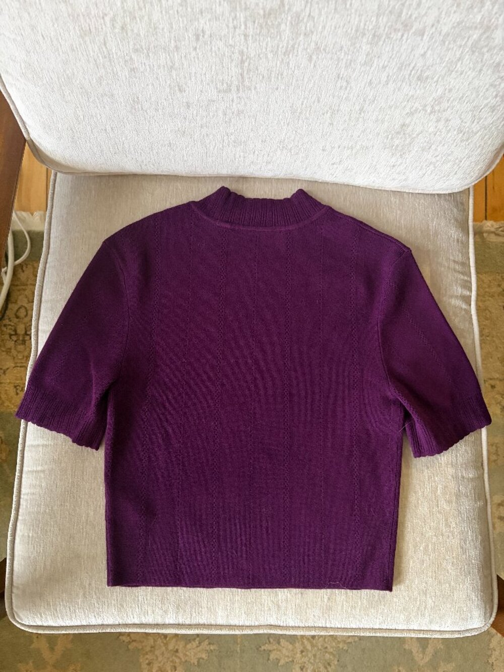 Sezane Freddy Jumper Mauve - Size XXS - Picture 3 of 5